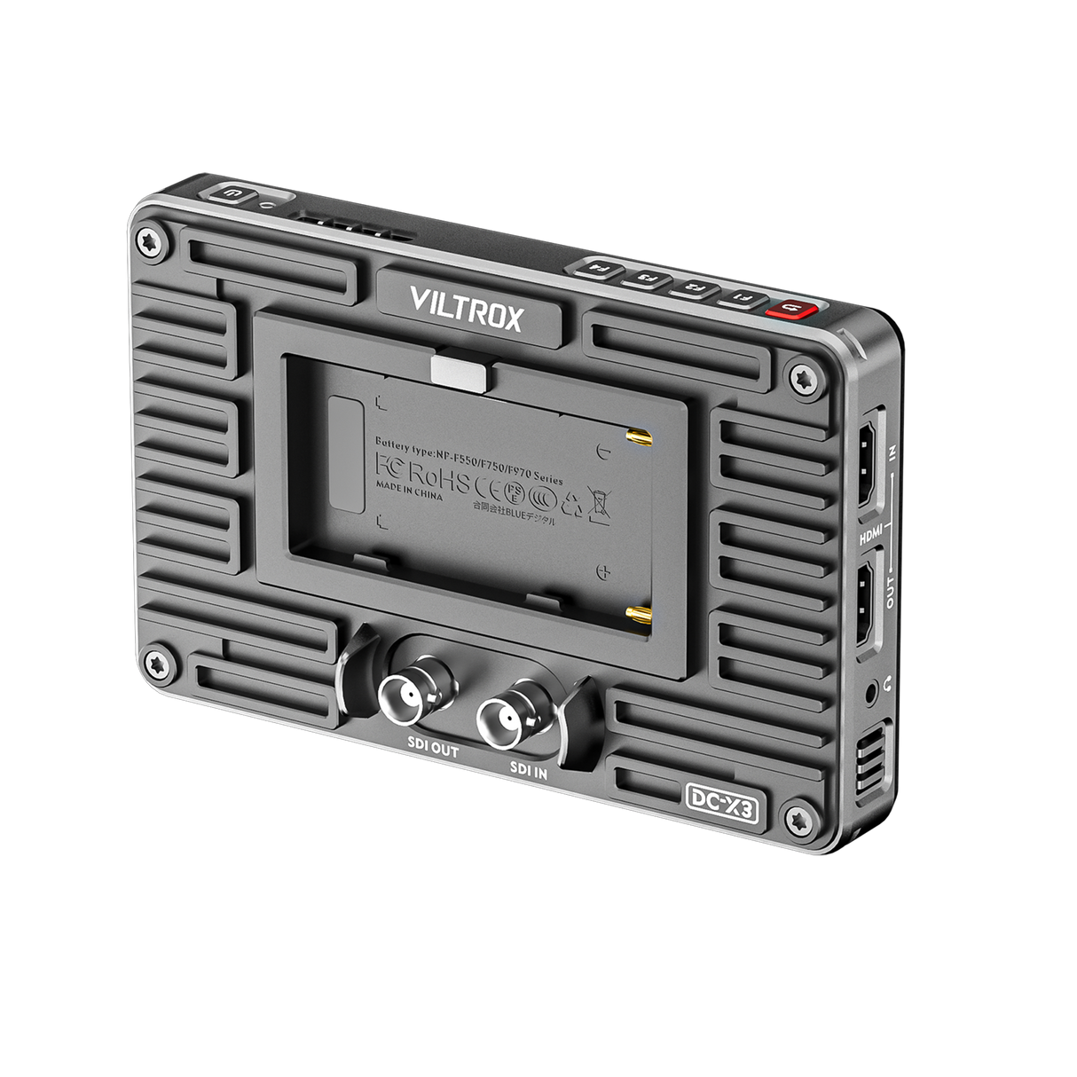 VILTROX DC-X3 6インチ4Kフィールドモニター & 別売りバッテリー VILTROX DC-X3 6インチ4Kフィールドモニター & 別売りバッテリー