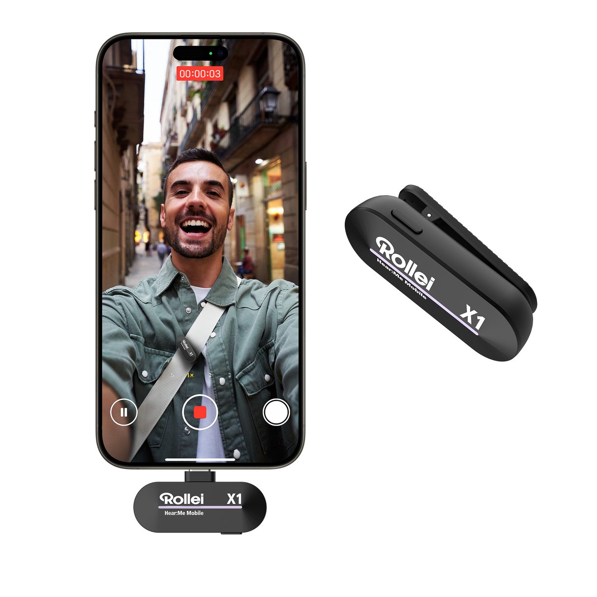 B-Ware Hear: ME Wireless Mobile X1 microphone