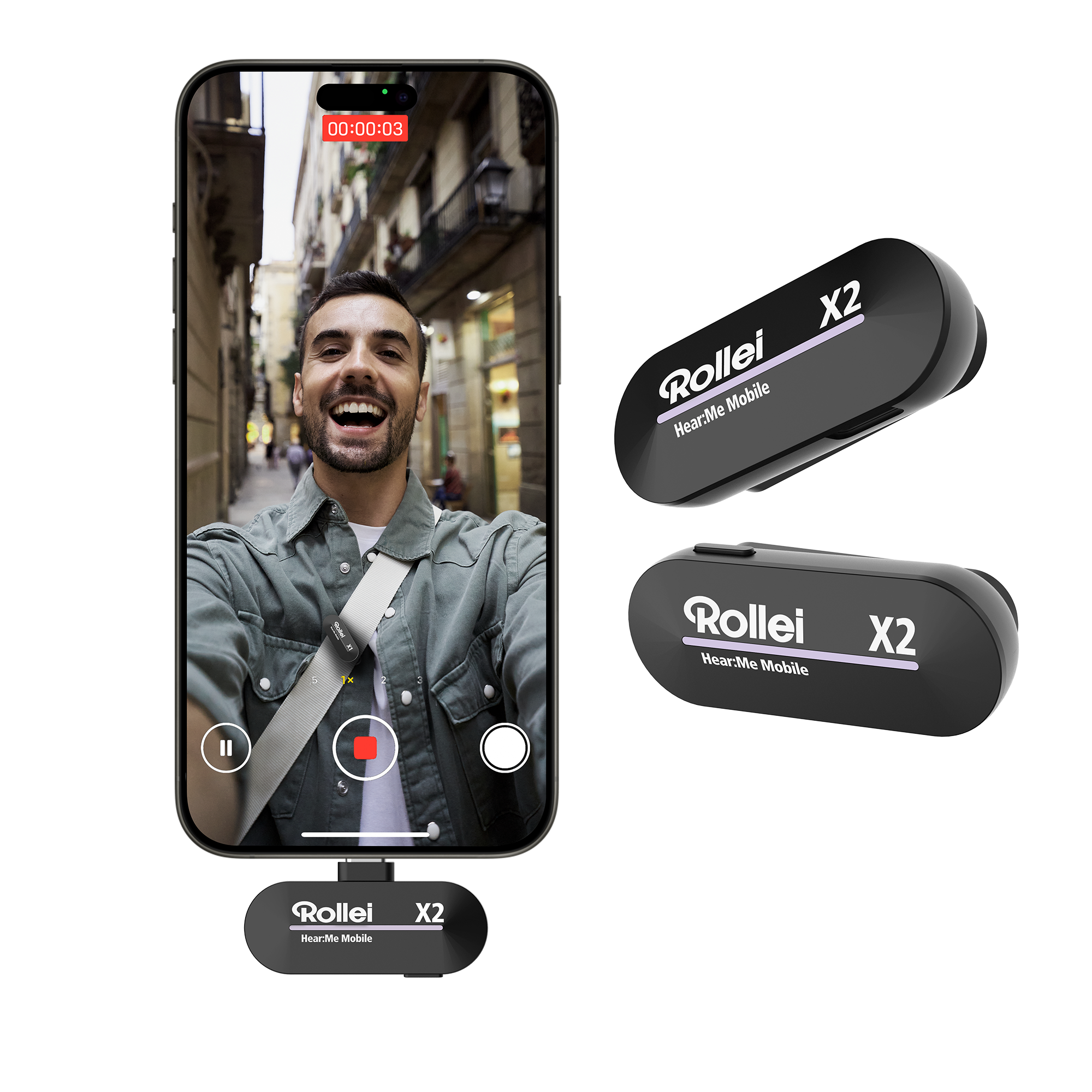 Hear:Me Mobile | USB-C Plug & Play | Mini Lavalier Microphone