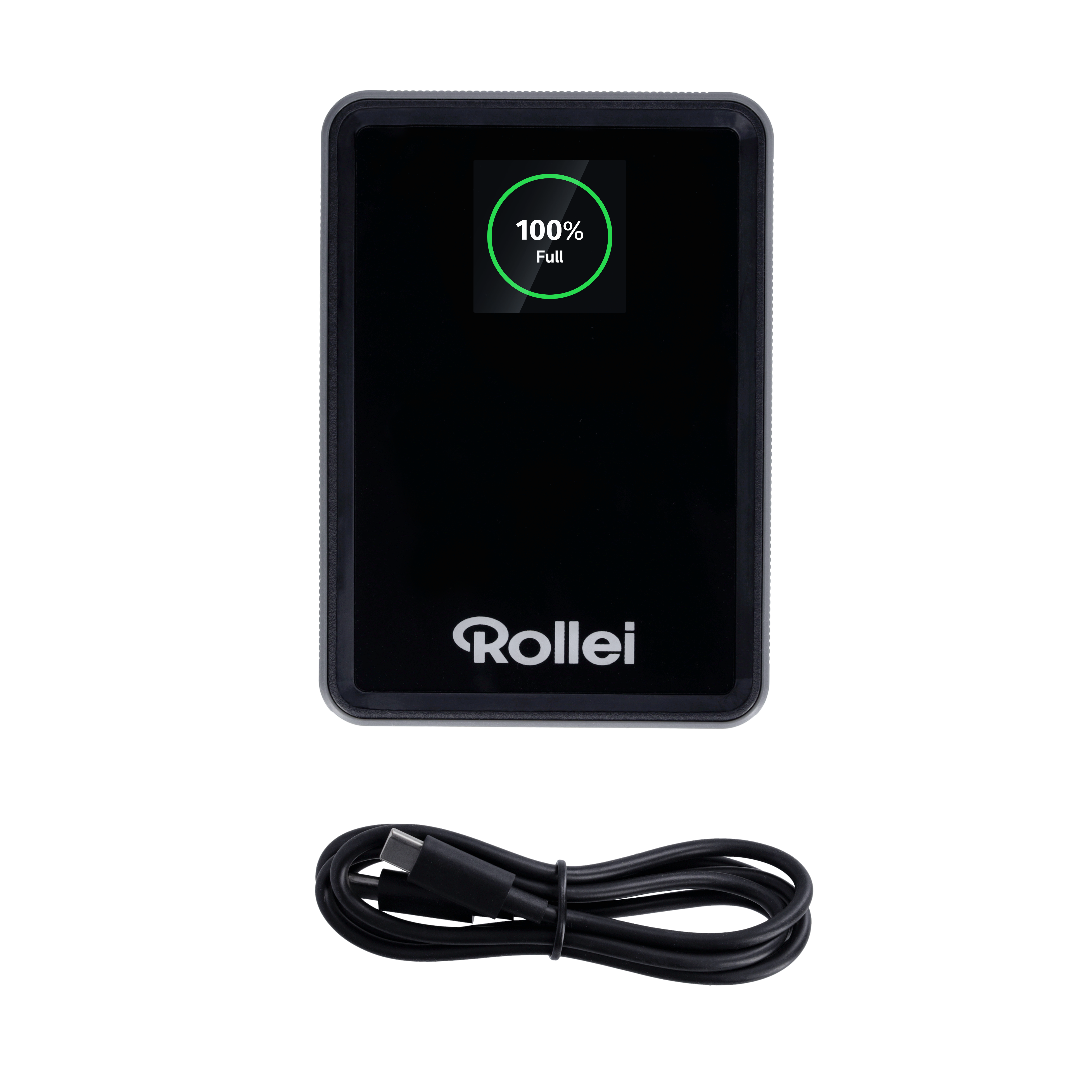 V-Mount Akku 99Wh V2 Pro – Vorderansicht mit Kabel