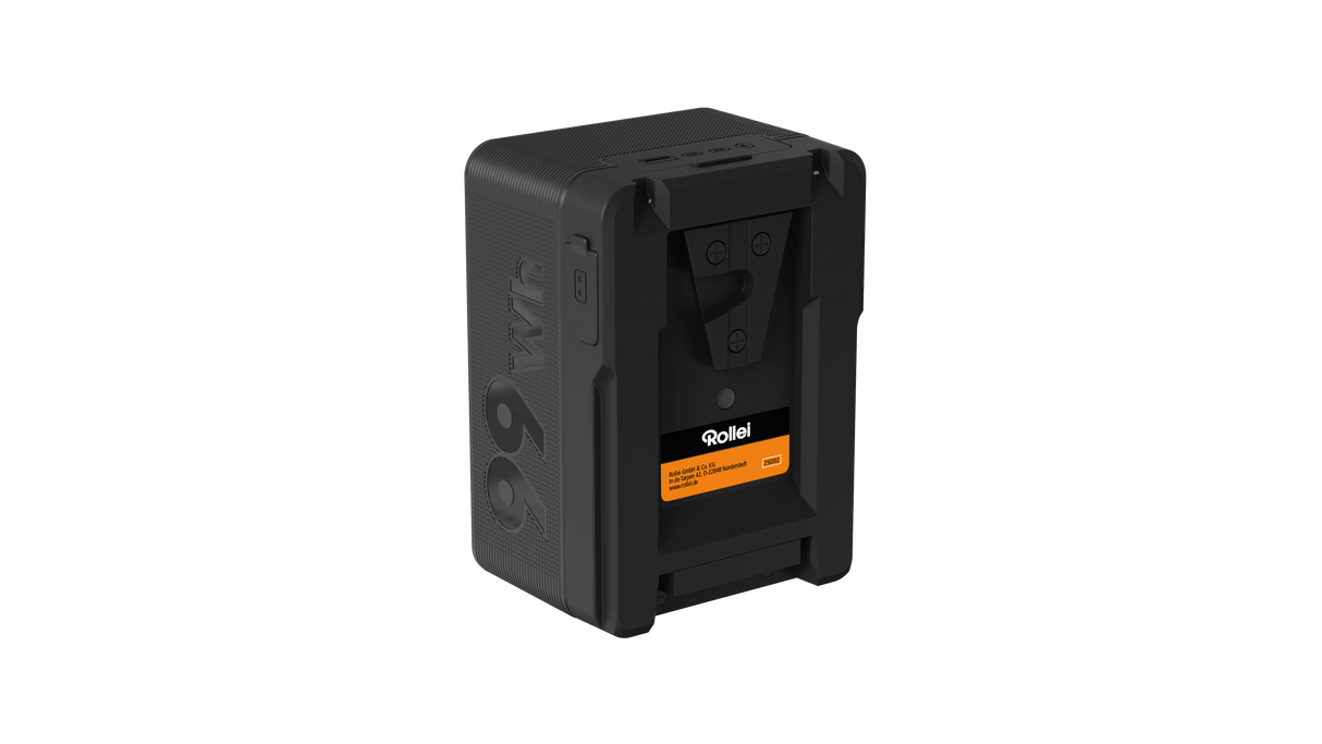 V-Mount Akku 99Wh V2 Pro – Produktansicht schräg