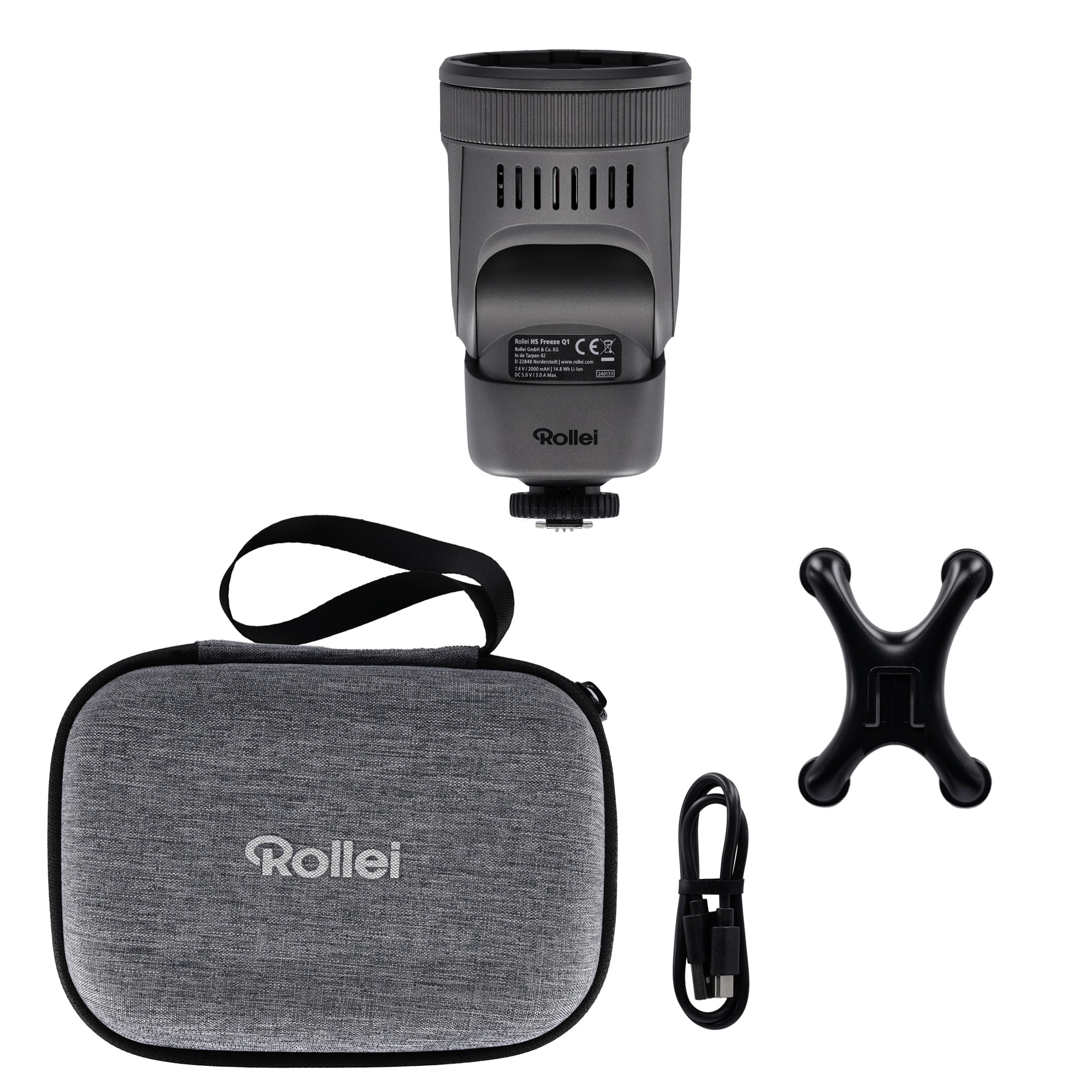 2-in-1 LED Flash I Bi-Color Continuous Light I HS Freeze Q1