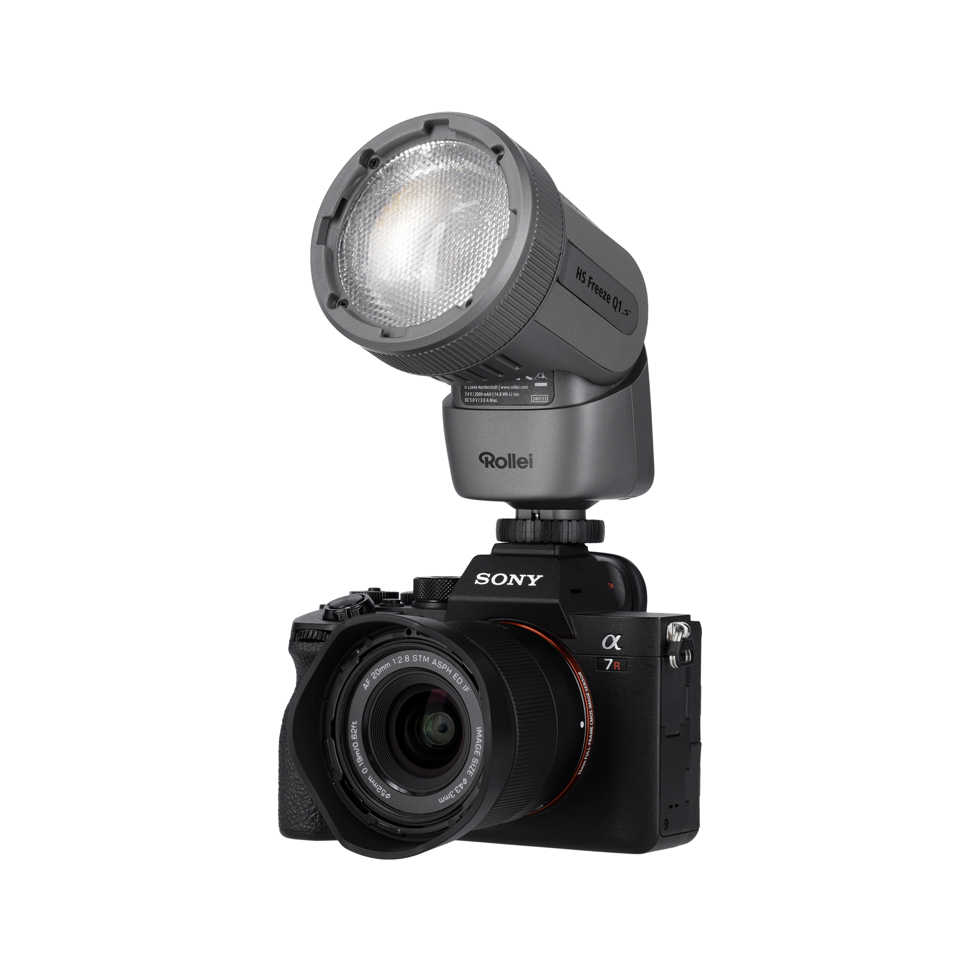 2-in-1 LED Flash I Bi-Color Continuous Light I HS Freeze Q1