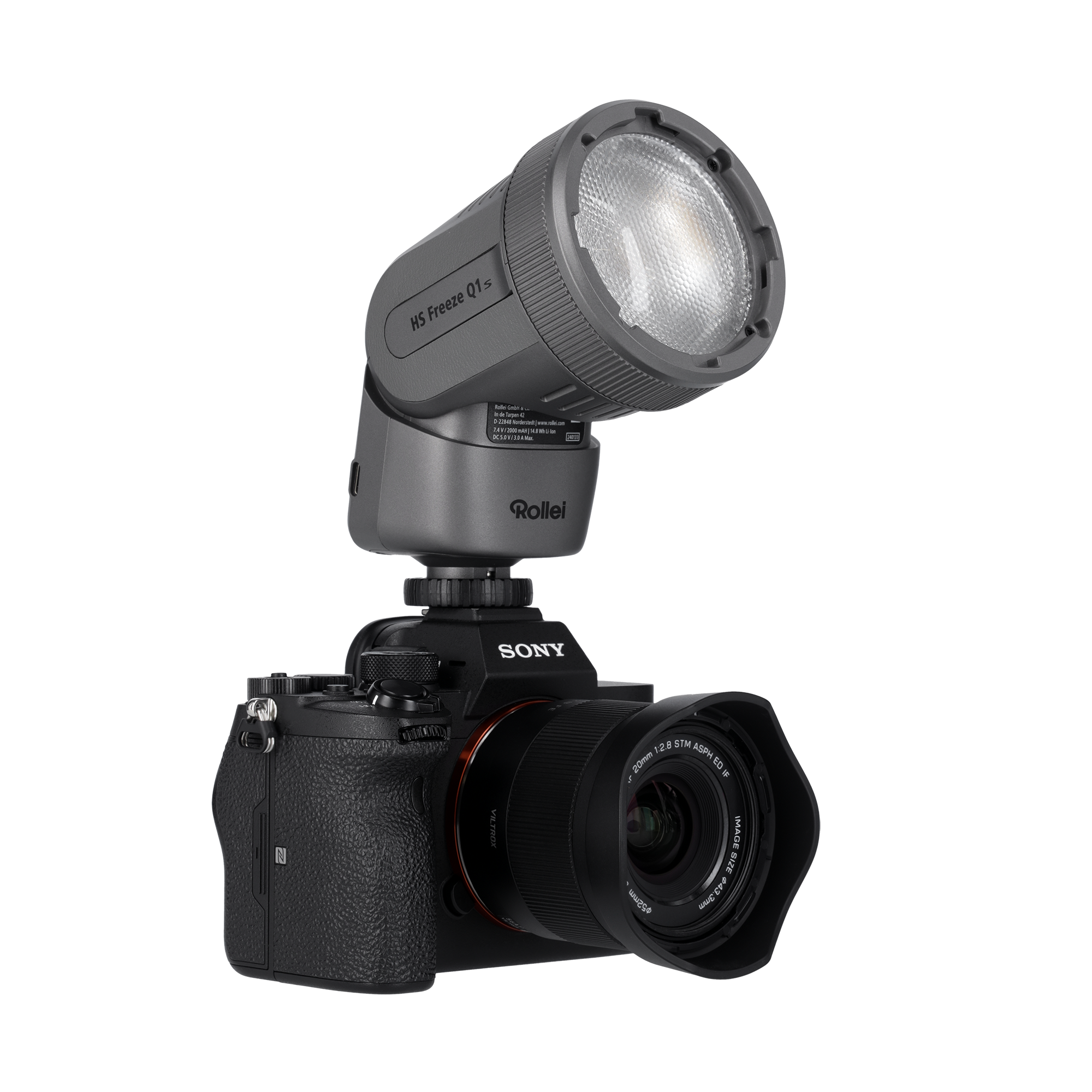 2-in-1 LED Flash I Bi-Color Continuous Light I HS Freeze Q1