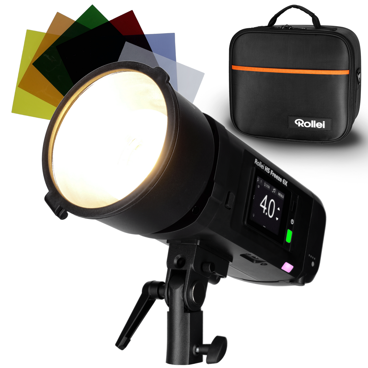 Studioblitz HS Freeze 6X mit maximaler 600 Watt Leistung ⚡ – Rollei