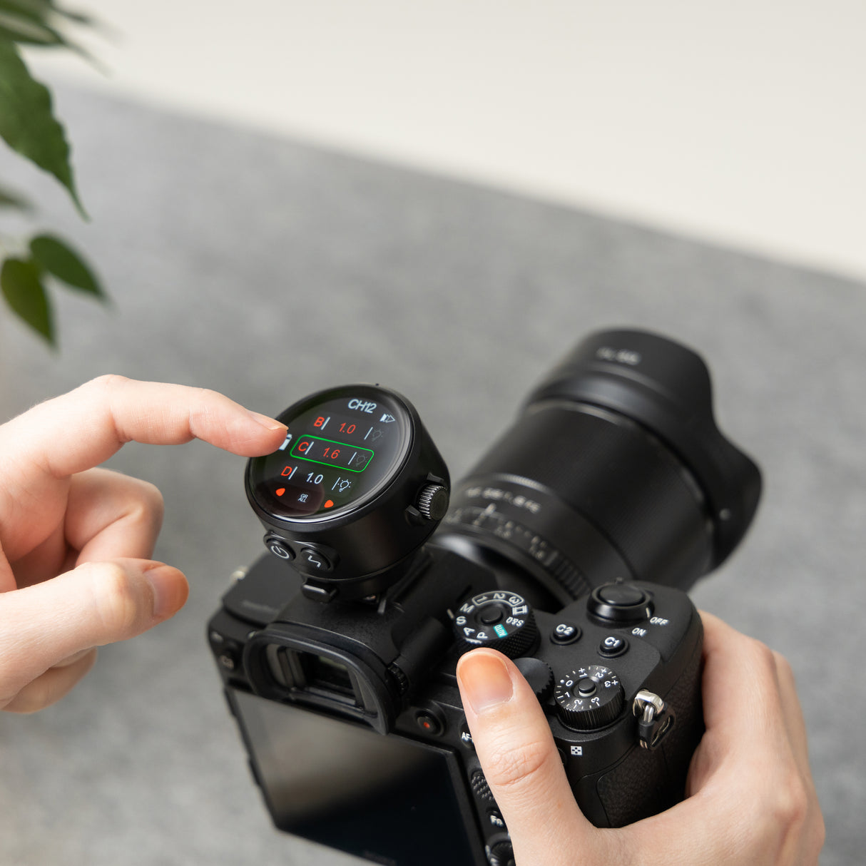Professional radio transmitter | TR-Q8 Touch | For studio flashes