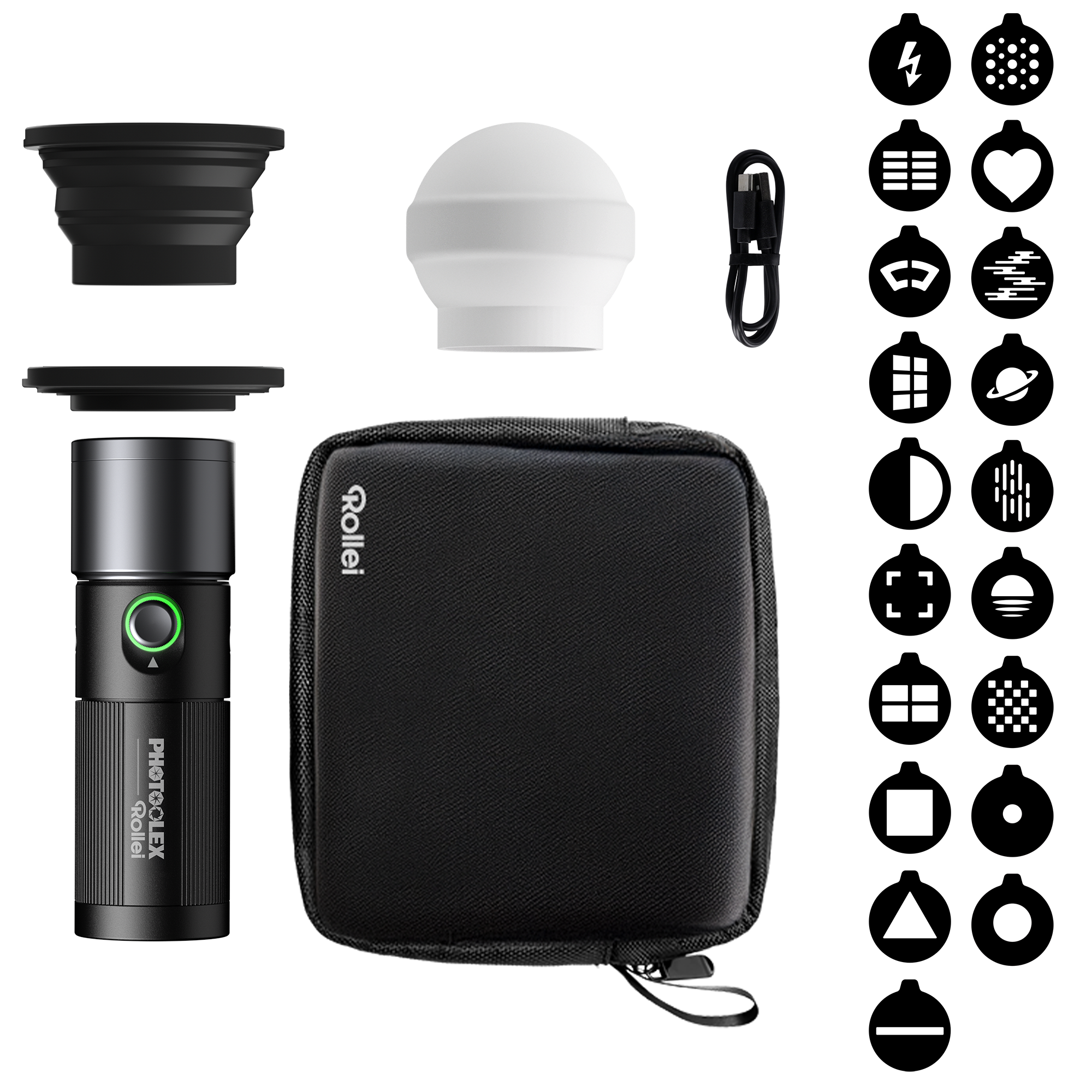 LED Effect Light I Photoolex Gobo Light