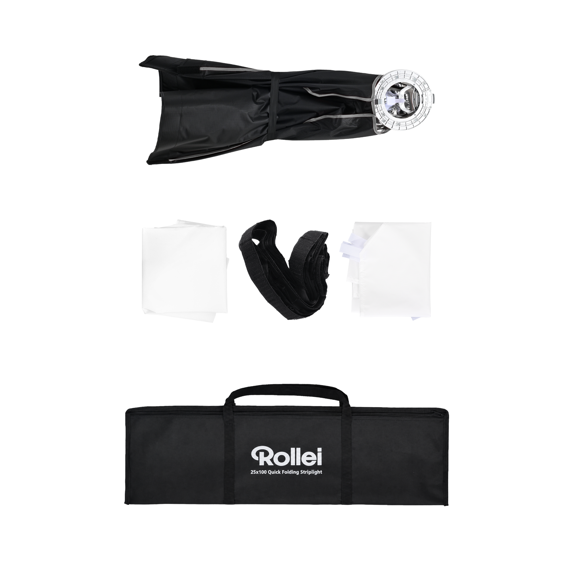 Softbox | Schnellverschluss, Aufklapp-System & Gitter | Streifen