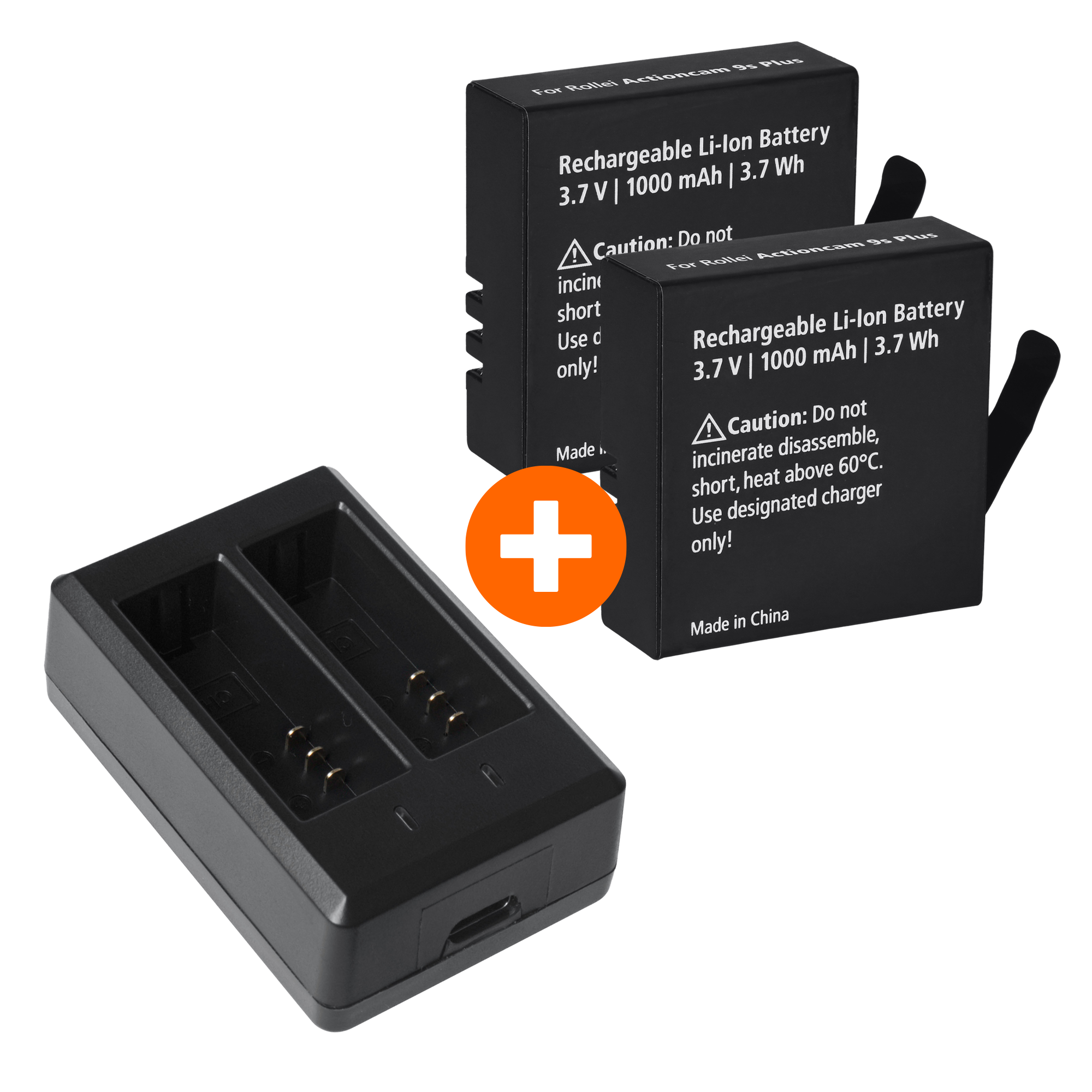 Bundle 2x Battery + 1x Battery Charger for 6s /8s /9s /10s /11s
