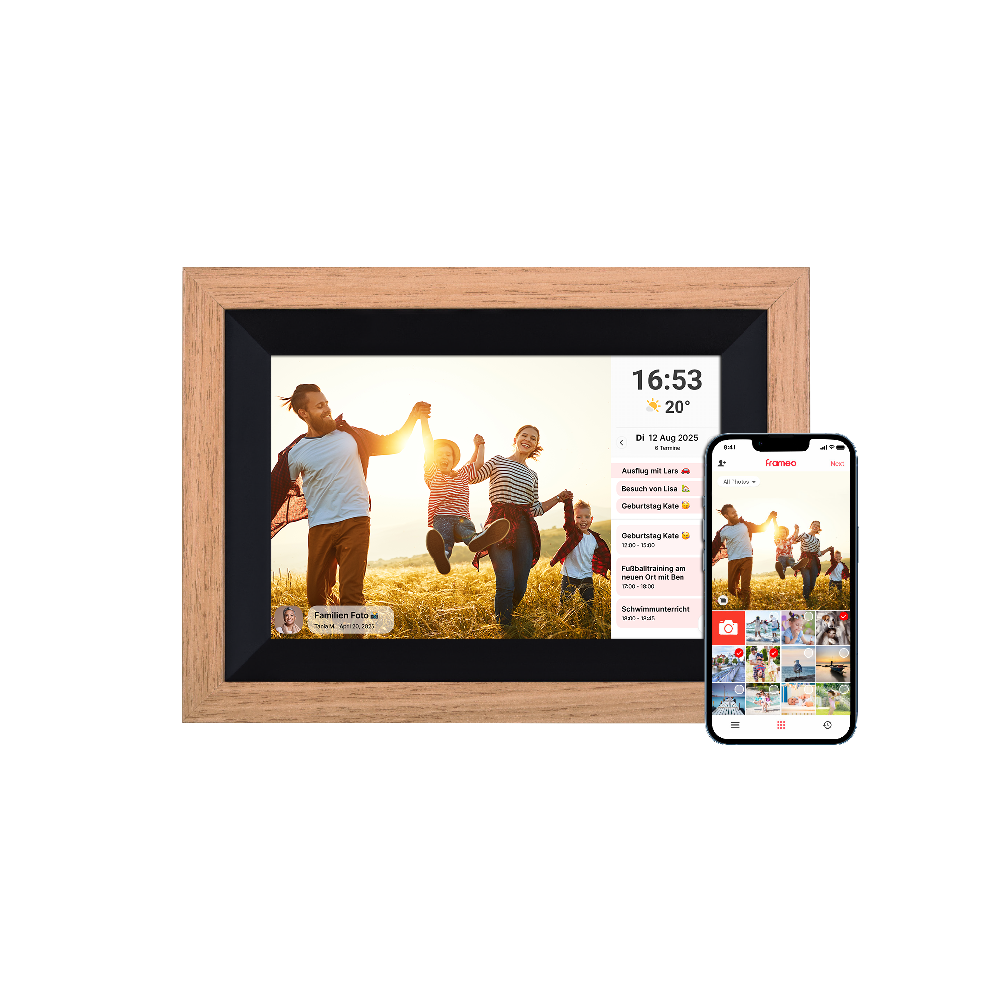 30274 Smart Frame WiFi 105 - Digitaler smarter Bilderrahmen