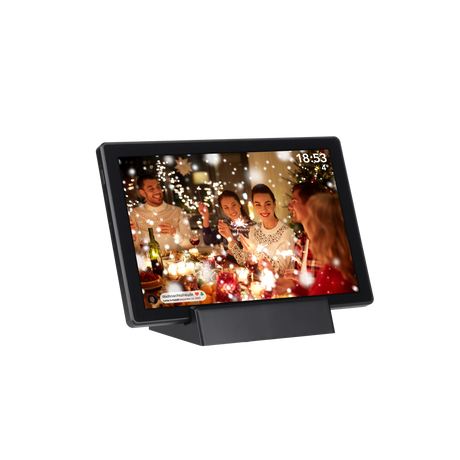 Smarter picture frame | 10 "Diagonal | Wifi | Frameo app | Model 106 Portable
