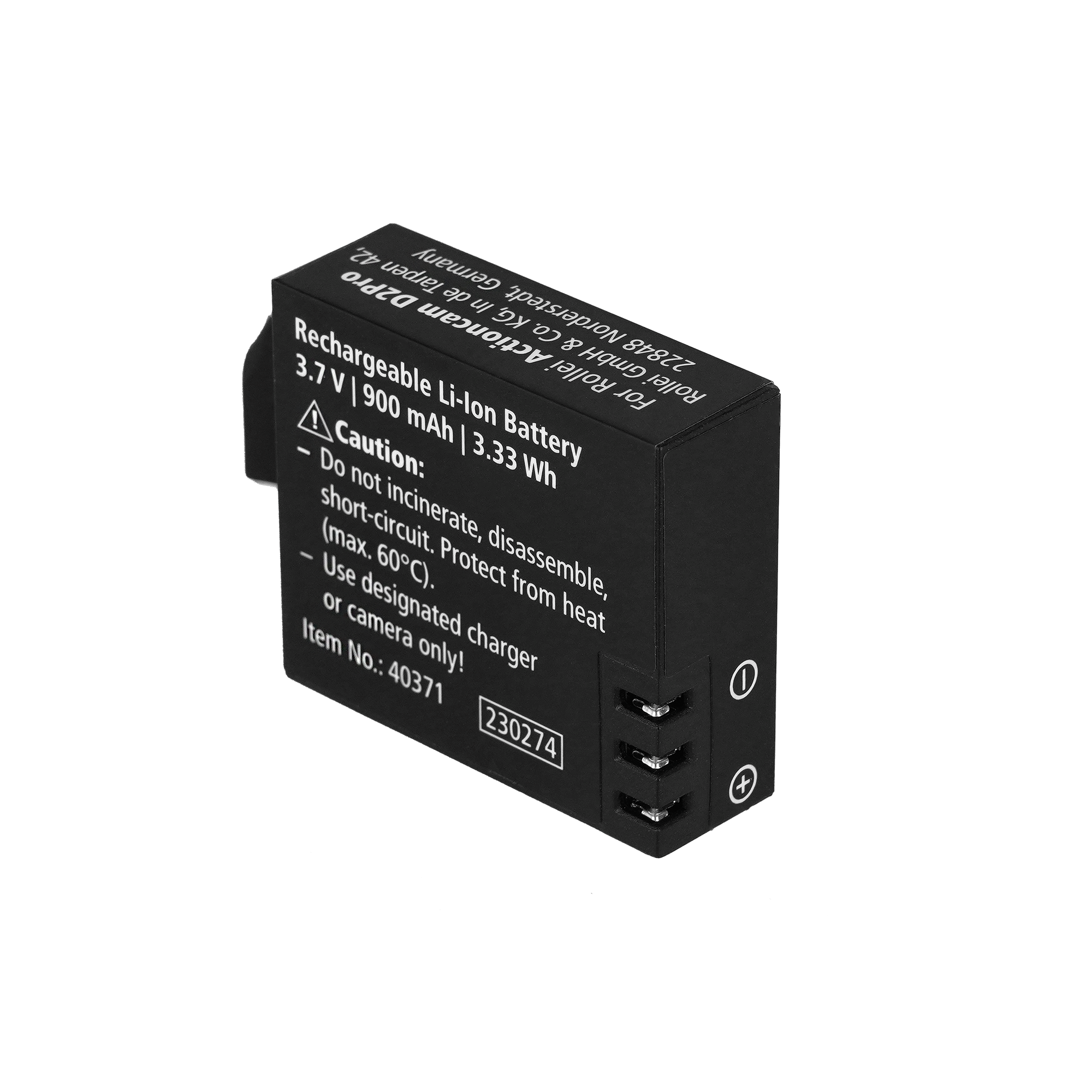 Action Camera Spare Battery – Rollei