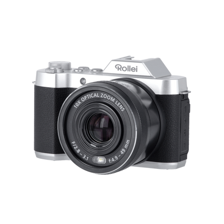 Powerflex 10x Retro I 64 MP Digitalkamera mit 4K