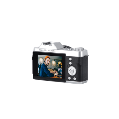 Powerflex 10x Retro | 64 MP Digitalkamera mit 4K