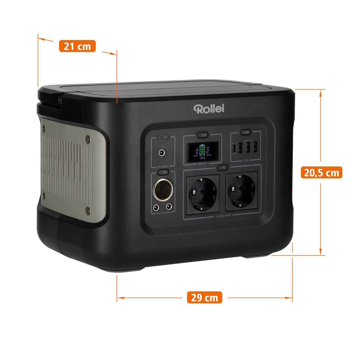 Bundle Power Station 500 + Solar Panel 100