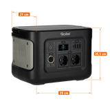 Bundle Power Station 500 + Solar Panel 100