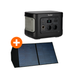 Bundle Power Station 500 + Solar Panel 100