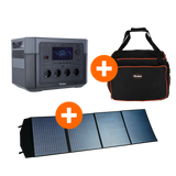 Bundle Power Station 2000 + Solar Panel 200 + Transporttasche für Power Station 2000