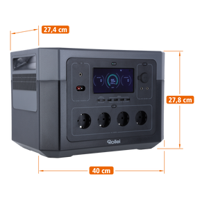 Bundle Power Station 2000 + Solar Panel 200 + transport bag for Power Station 2000