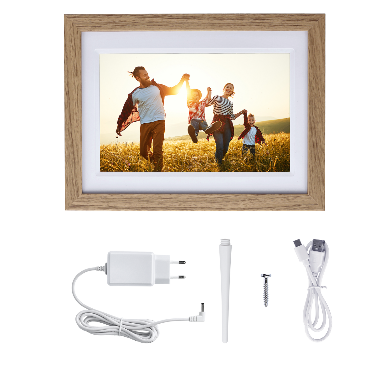 Smarter Bilderrahmen | 10,1" Diagonale | WiFi | Frameo App | Modell 1010