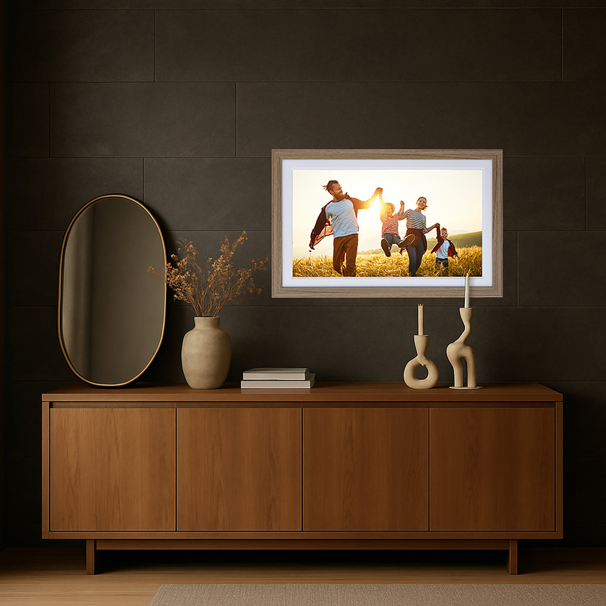 Smarter Bilderrahmen | 21,5" Diagonale | WiFi | Frameo App | Modell 212