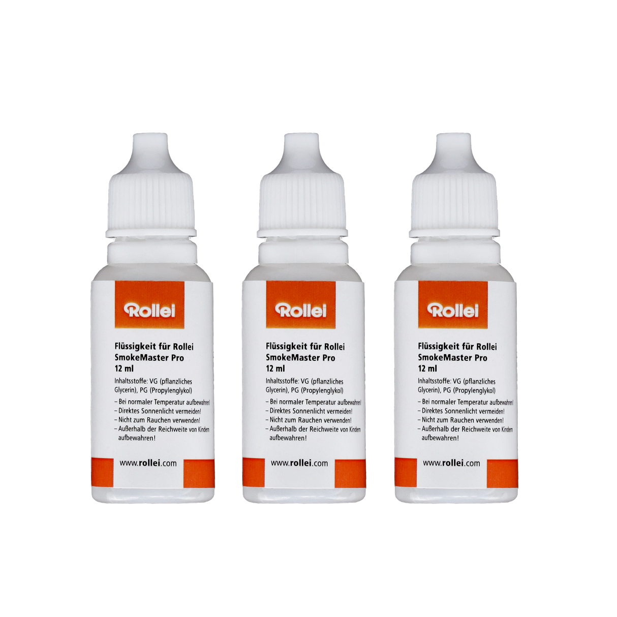 Replacement liquid (set of 3) for smokemaster pro