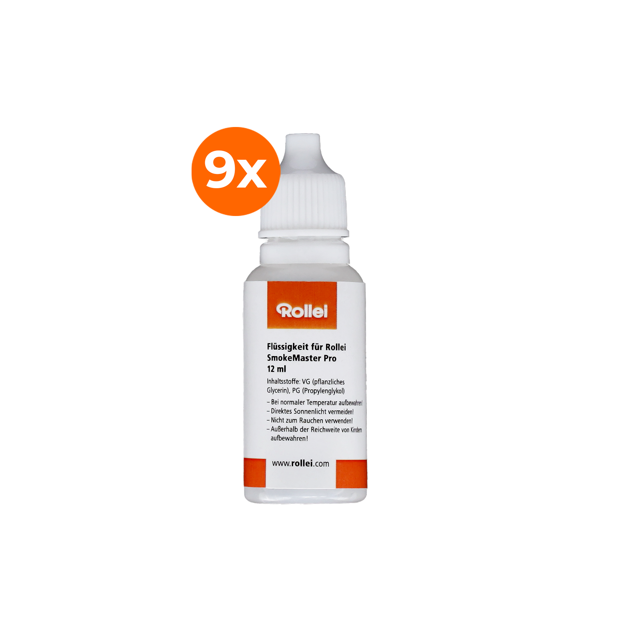 Bundle 9x Ersatz-Flüssigkeit für SmokeMaster / Pro