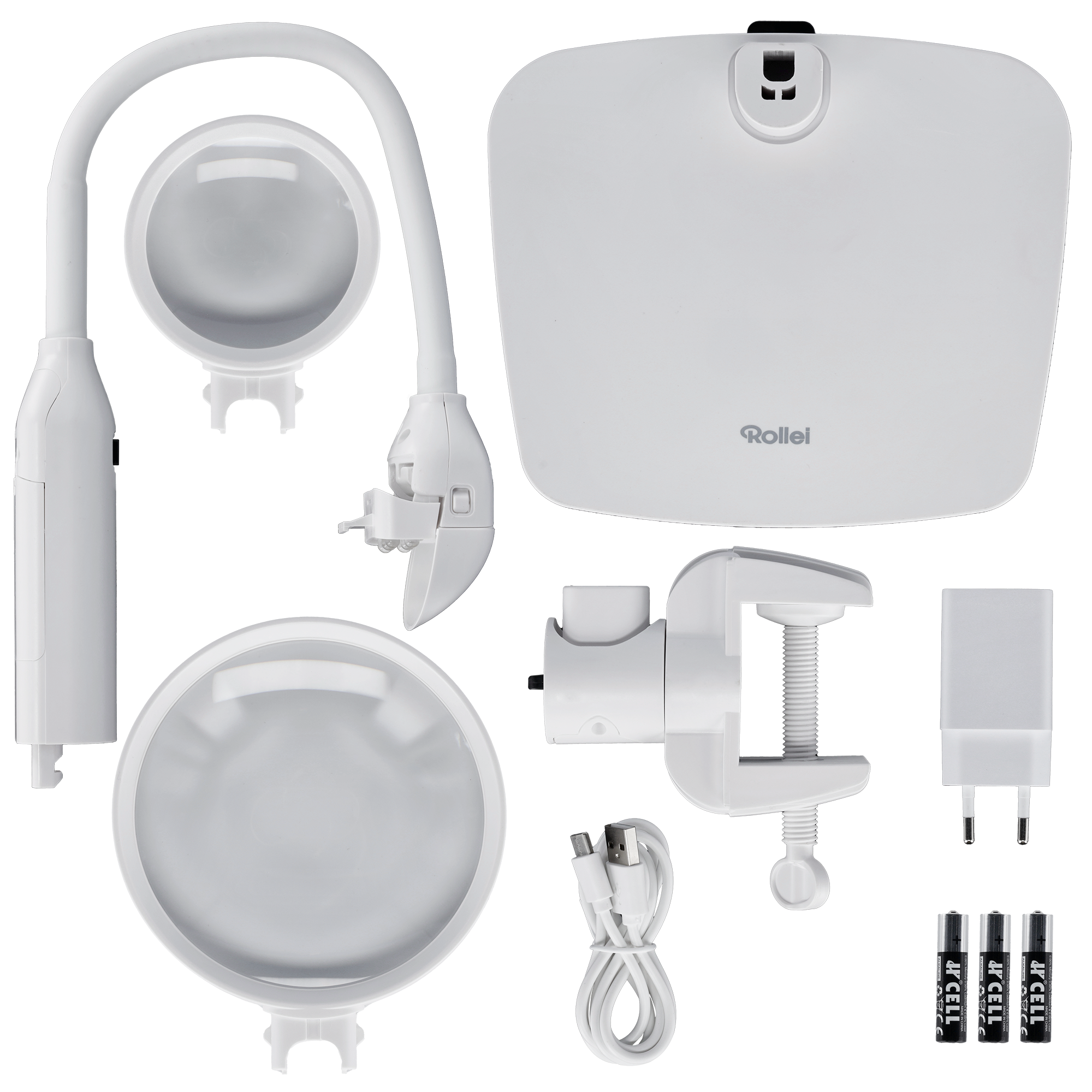 Table Magnifier I with LED Light