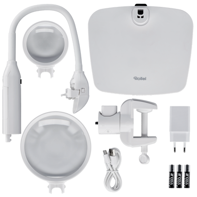 Table Magnifier I with LED Light