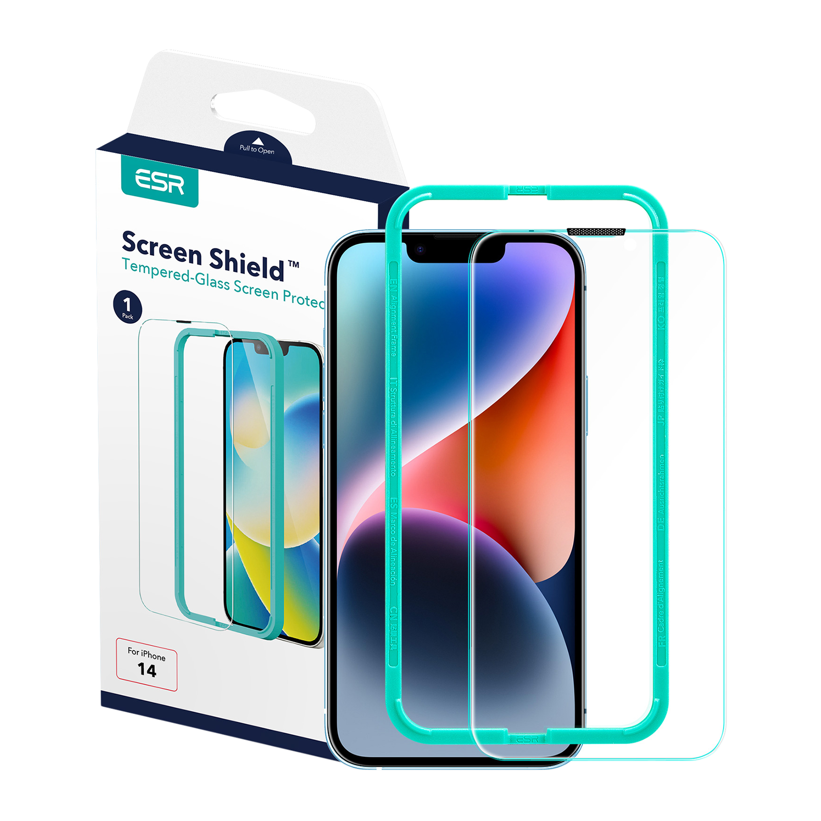 ESR screen protector for iPhone & Samsung