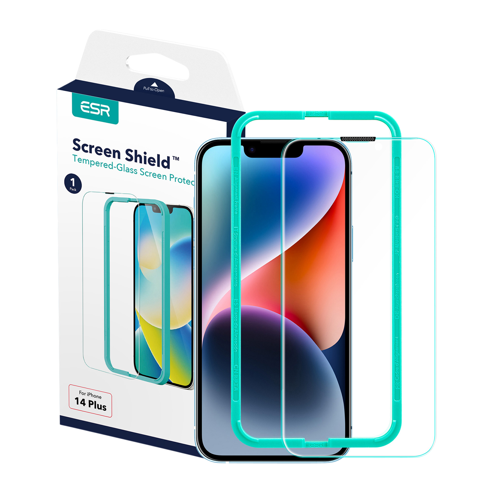 ESR screen protector for iPhone & Samsung