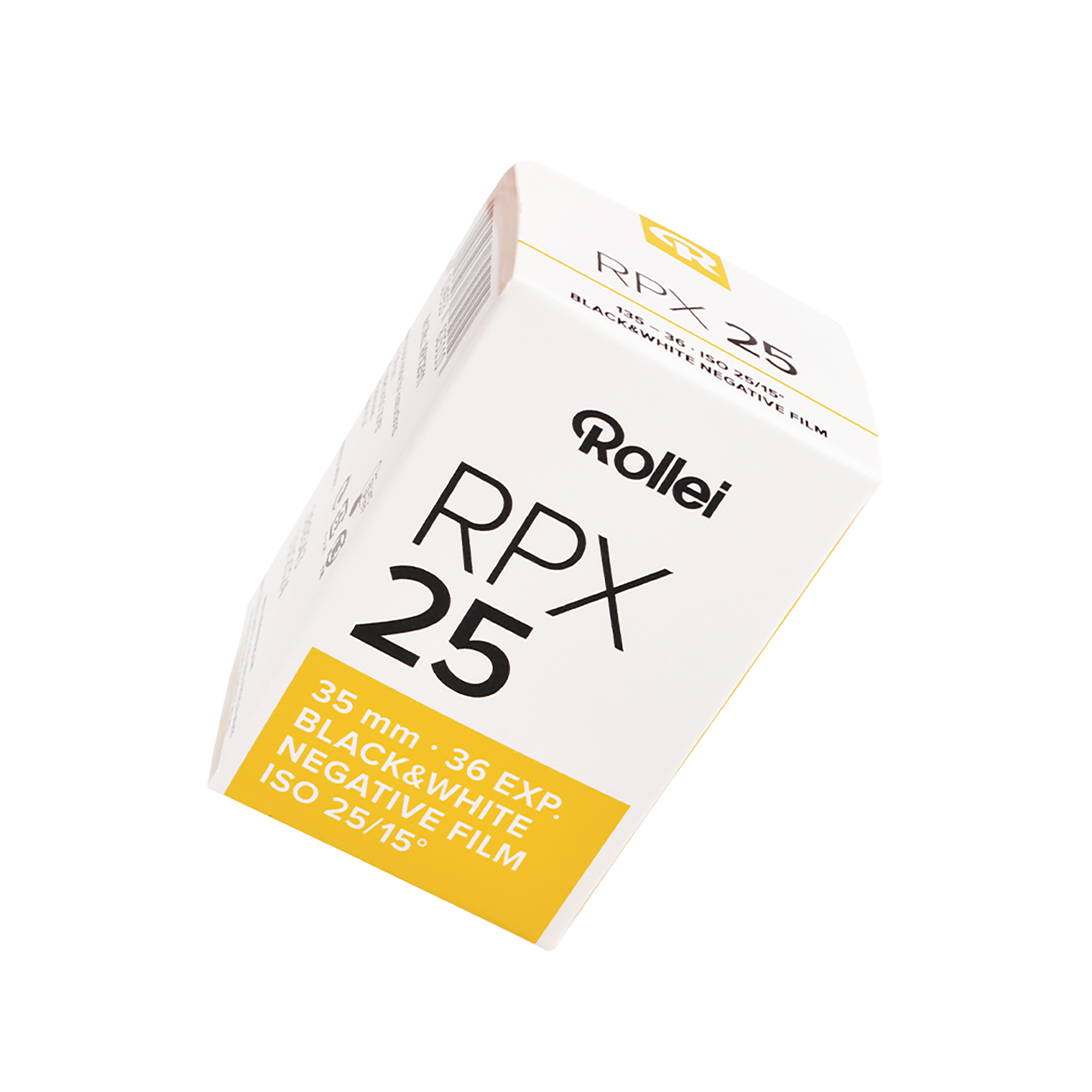 RPX Schwarzweiß-Negativfilm | 35 mm & Rollfilm | ISO 25 / 100 / 400