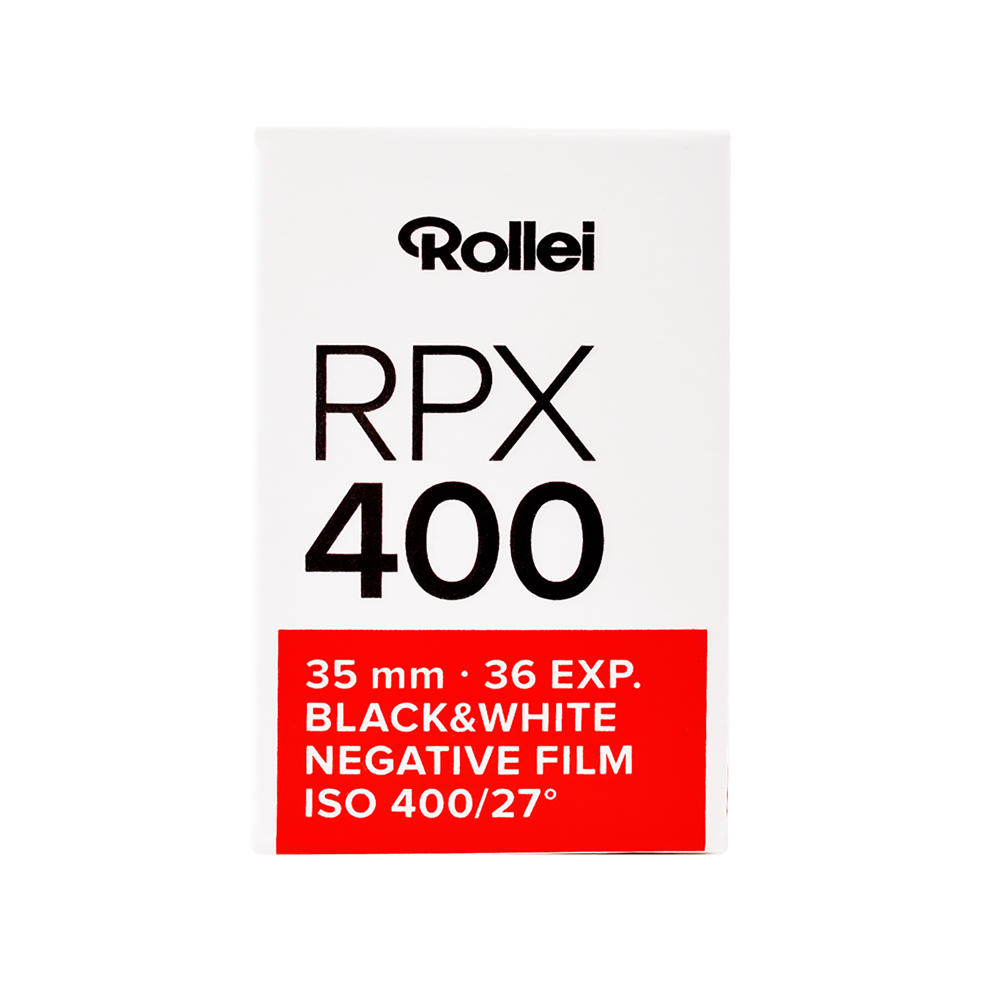 RPX Schwarzweiß-Negativfilm | 35 mm & Rollfilm | ISO 25 / 100 / 400