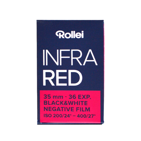 Infrared Schwarzweiß-Negativfilm für Infrarotfotografie | 35 mm & Rollfilm | ISO 400
