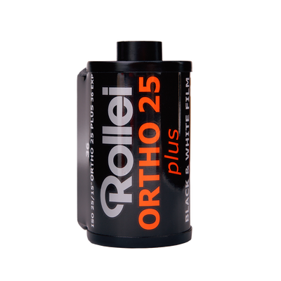 Ortho 25 Plus Black-and-White Negative Film | 35mm | 36 Exposures | ISO 25
