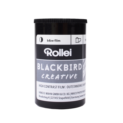 Blackbird Black and White Negative Film | 35mm | 36 Exposures | ISO 64