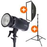 Bundle HS Freeze 6s + lamp tripod 285 cm + click softbox 70 x 100 cm