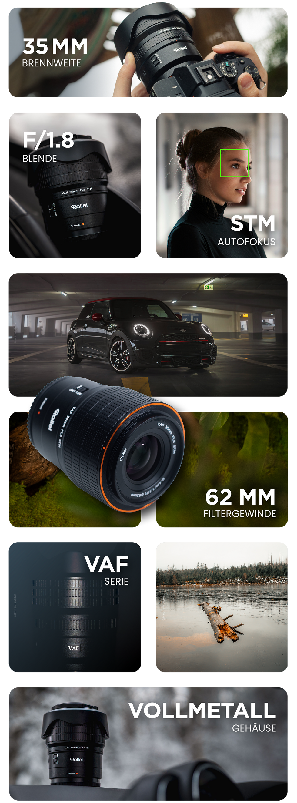 Rollei  Objektiv AF 35 mm