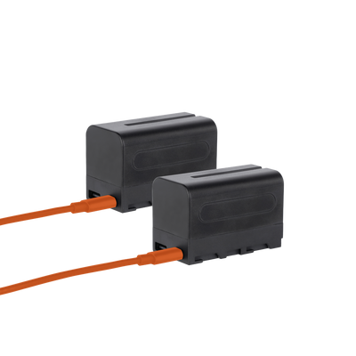 Bundle 2x NP-F Battery with USB-C | various capacities