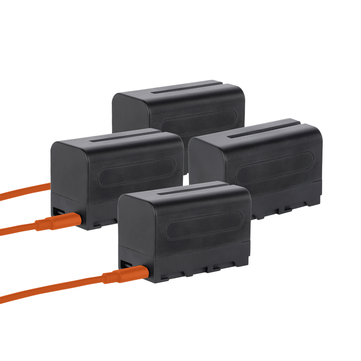 Bundle 4x NP-F Akku mit USB-C | versch. Kapazitäten