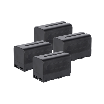 Bundle 4x NP-F Akku mit USB-C | versch. Kapazitäten