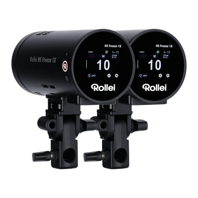 Bundle 2x Studio Flash | with Battery | HS Freeze 1X