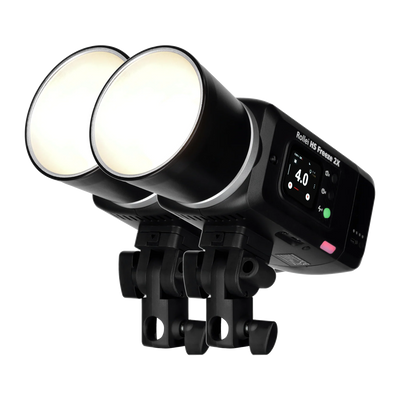 Bundle 2x Studio Flash | with Battery | HS Freeze 2X