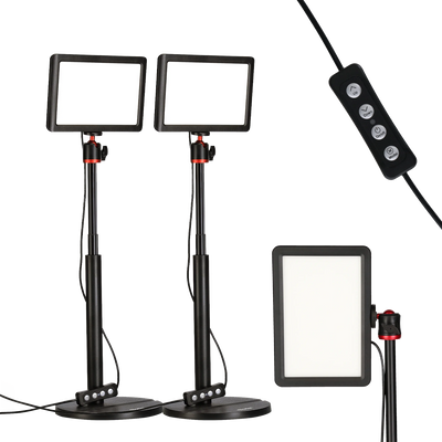 Bundle 2x LUMIS Key Light - LED-Streaming-Licht