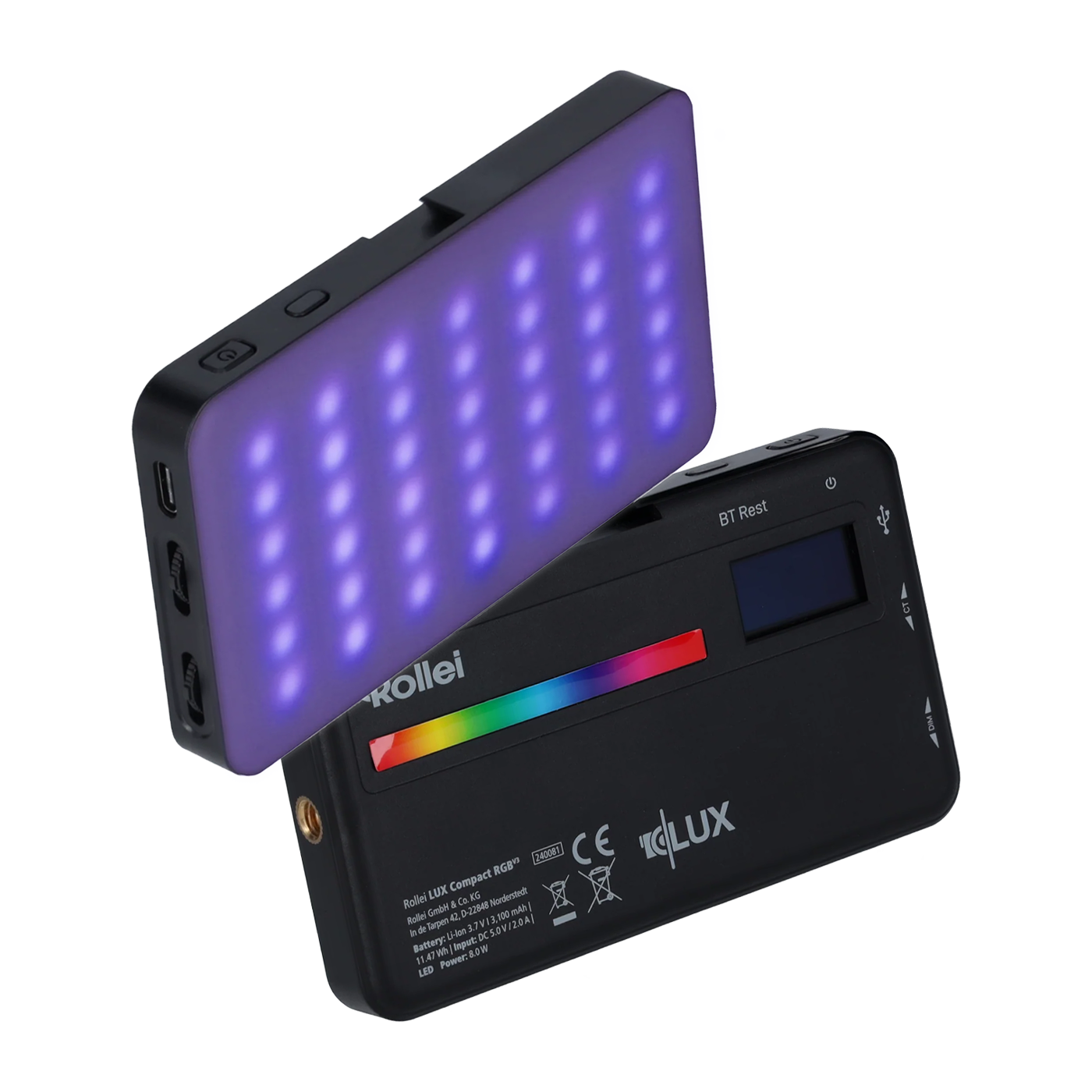 Bundle 2x LED-Dauerlicht | Compact RGB | LUX-Serie