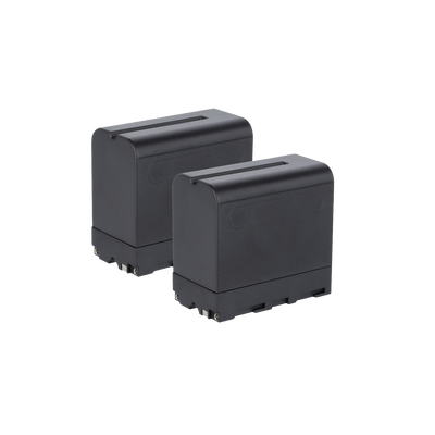 Bundle 2x NP-F Battery with USB-C | various capacities