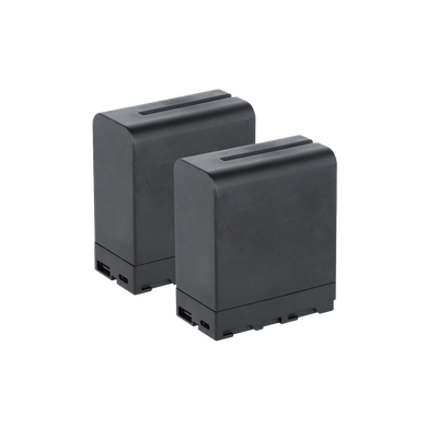 Bundle 2x NP-F Battery with USB-C | various capacities
