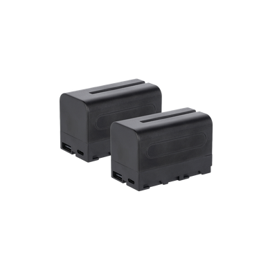 Bundle 2x NP-F Battery with USB-C | various capacities