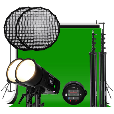 Studio Bundle HS Freeze 6X – Complete Kit with Softbox, Stand & Wireless Transmitter