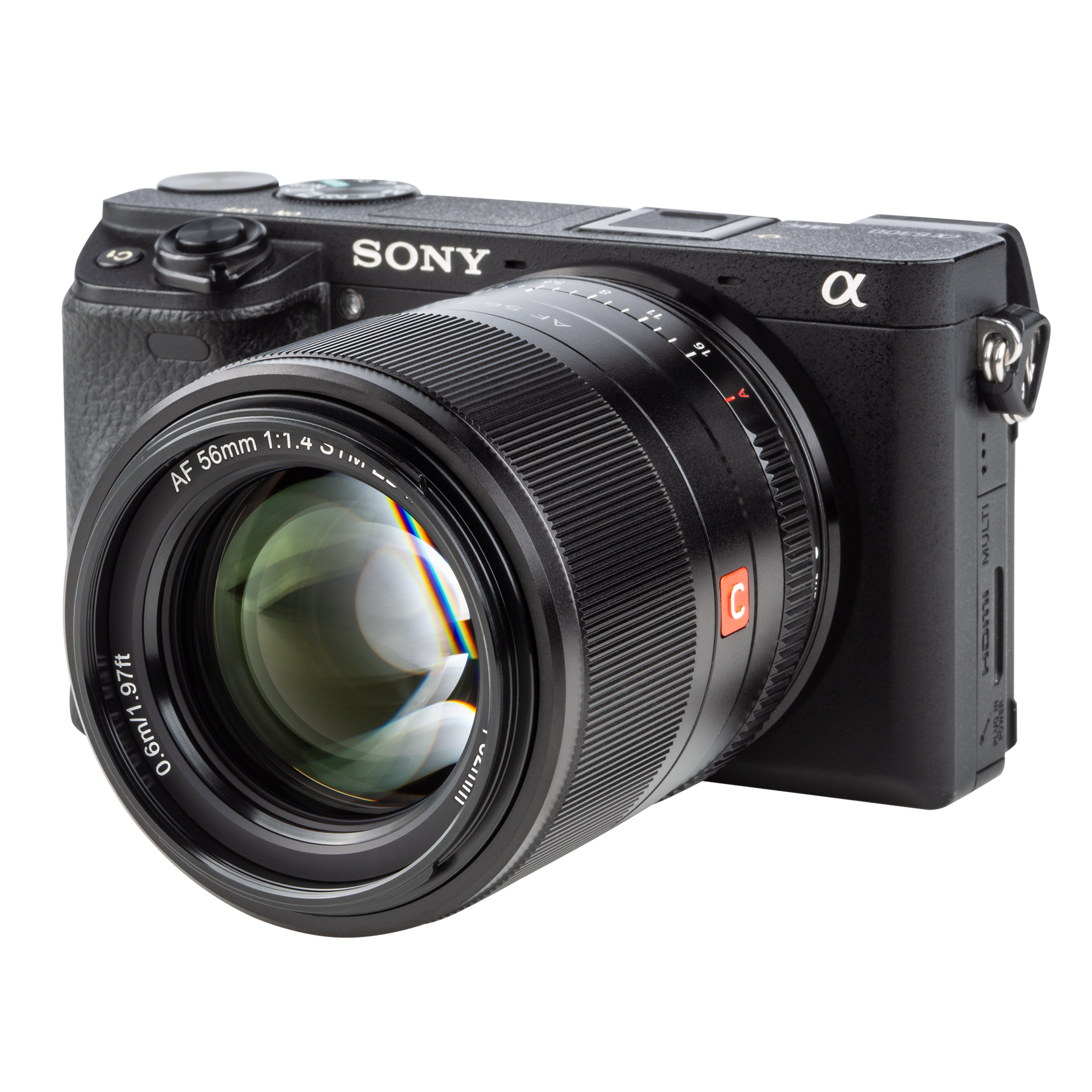 Lens AF 56 mm F/1.4 E with Sony E-Mount